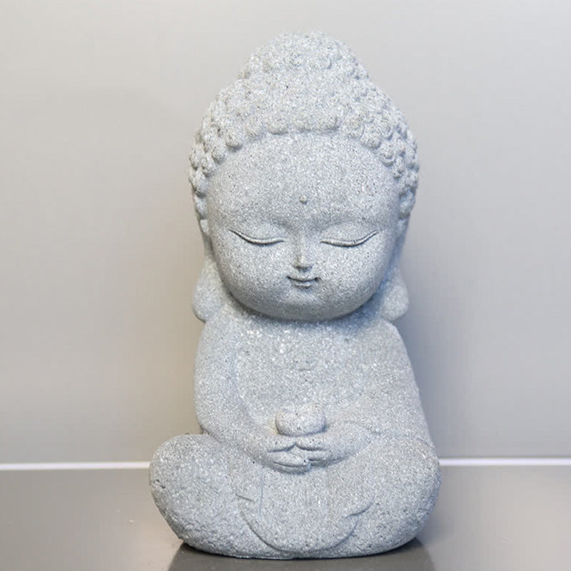 Meditation Buddha Statue Compassion Home Decoration – dashboard Buddha statue, travel protection amulet