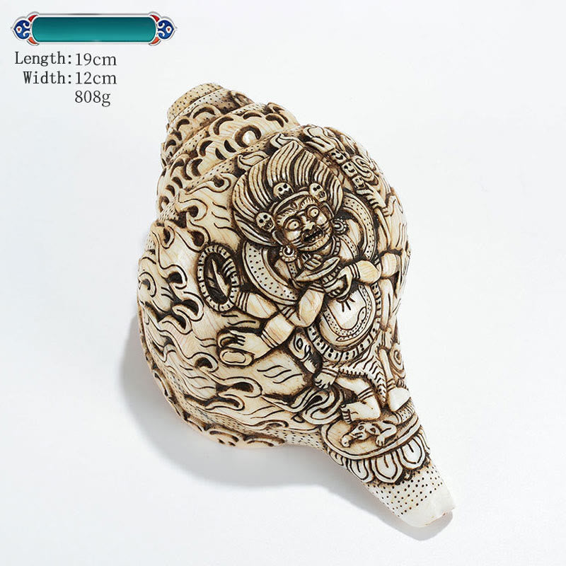 Product 931: Engraved Shankha Wealth Conch