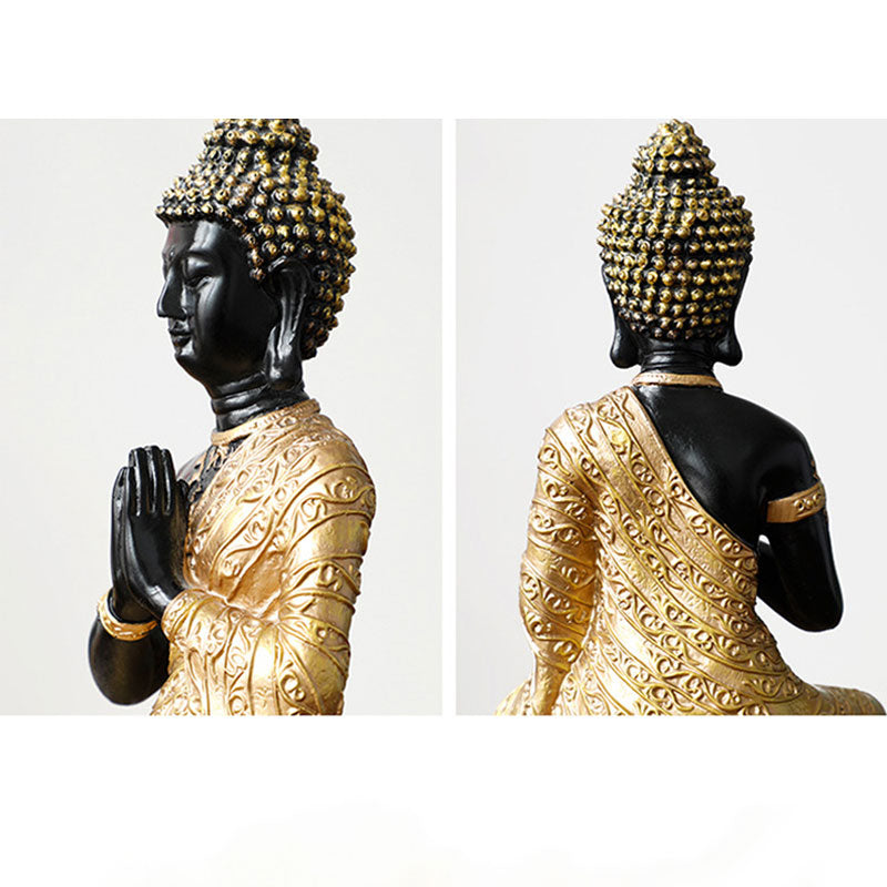 Zen Compassion Statue – balanced proportions calming presence, modern spiritual home decor
