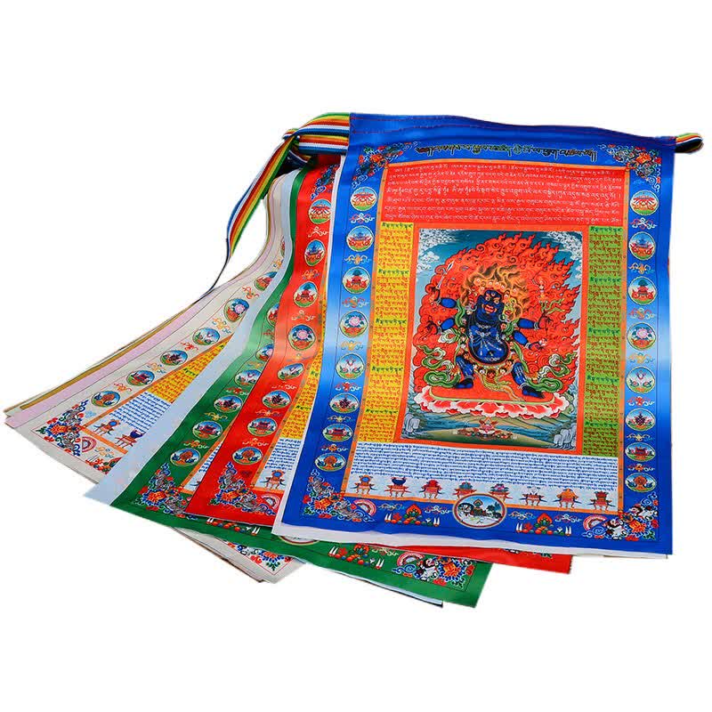 Tibetan Buddha Lotus Meditation Statue – care instruction card beside statue, mindful gifting set