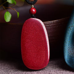 Natural Jade Laughing Buddha Necklace – pendant on red string necklace, traditional Chinese style