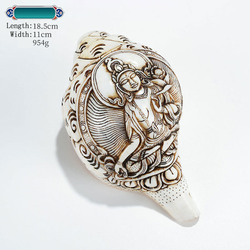 Product 931: Engraved Shankha Wealth Conch