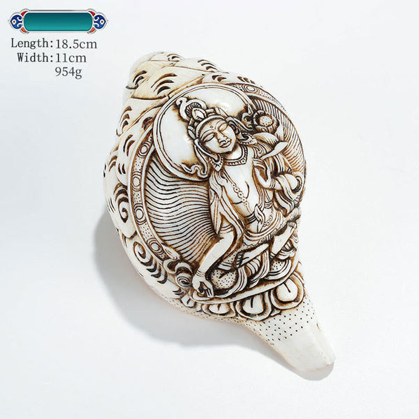 Product 931: Engraved Shankha Wealth Conch