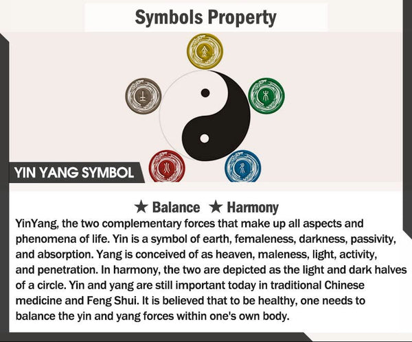 Yin Yang Bagua Om Mani Padme Hum Copper Key Chain