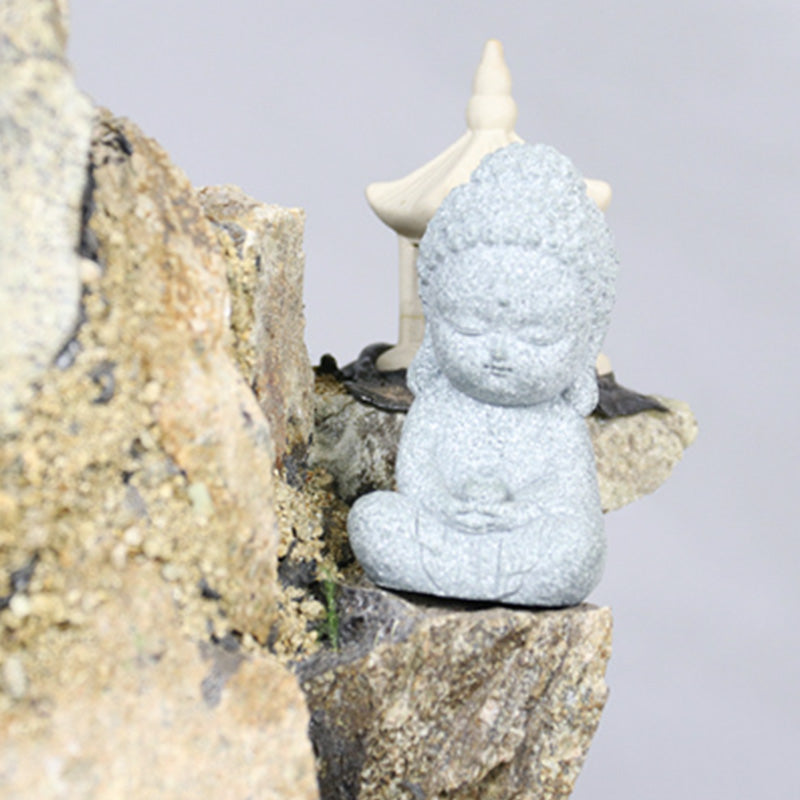 Meditation Buddha Statue Compassion Home Decoration – detailed robe folds, sacred art collection