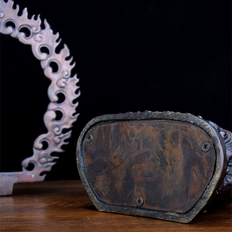 Tibet Mahakala Copper Art – handcrafted metalwork traditional iconography, home temple decor