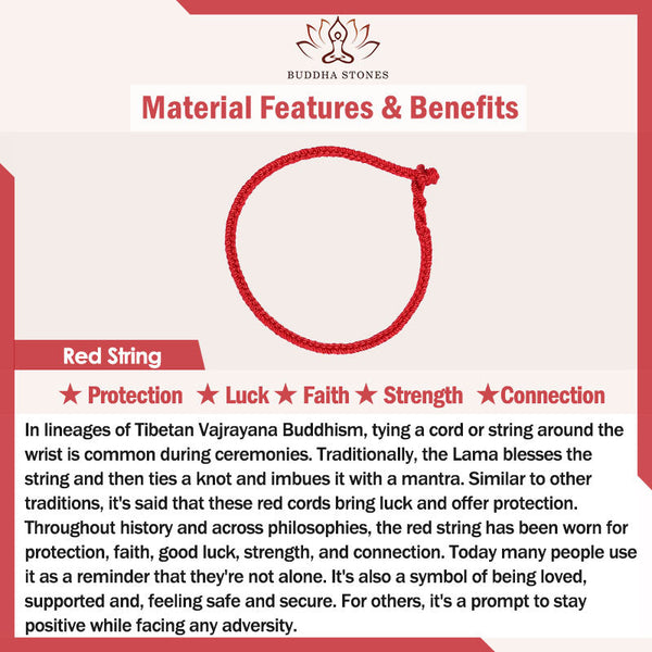 Cinnabar PiXiu Lotus Koi Fish Blessing Braid Bracelet – red string material benefits guide with protection luck faith strength connection meaning