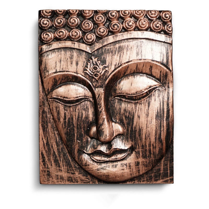 Buddha Compassion Serenity Prayer Altar Zen Home Decoration – Bronze texture close-up, premium spiritual art