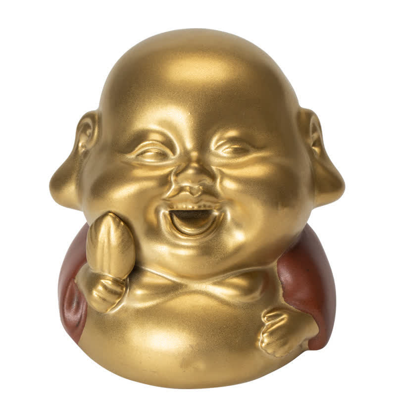 Little Buddha Burner Ceramic – smooth curves incense cavity, healing home fragrance accessory