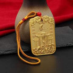 Feng Shui Koi Pagoda Decor - tiered pagoda tower detail with auspicious star top