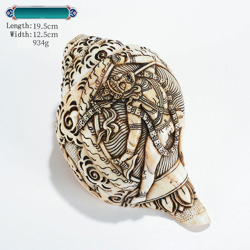 Product 931: Engraved Shankha Wealth Conch