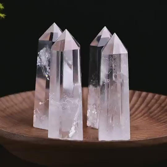 White Crystal Pillar | Clarity & Meditation