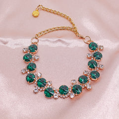 Princess Crystal & Pearl Collar for Pets | Wedding/Birthday/Photography