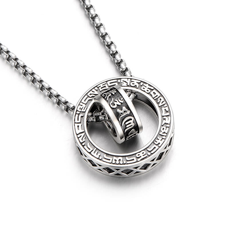 Tibetan Buddhist Mantra Necklace